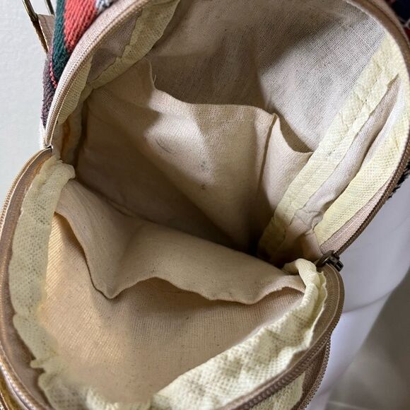 Natural Hemp Crossbody Mini sling back pack oatmeal - Picture 5 of 6